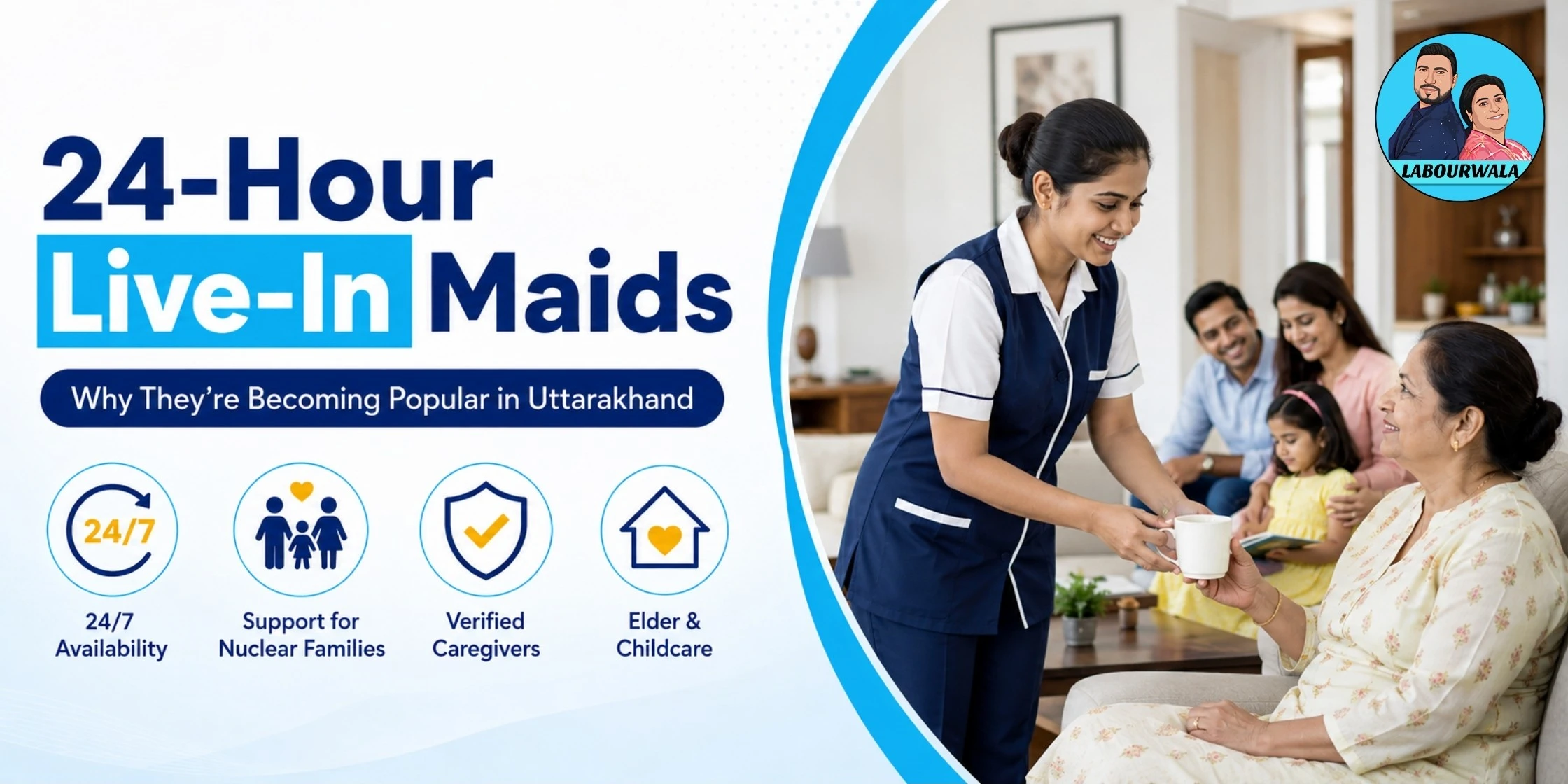 House Maid Services in Dehradun - Labourwala